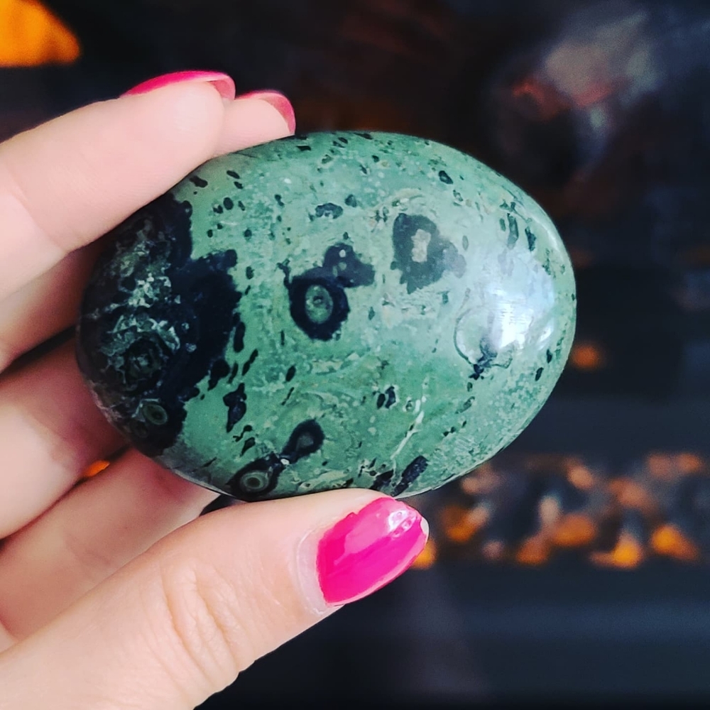 Natural Kambaba Jasper stone ✨